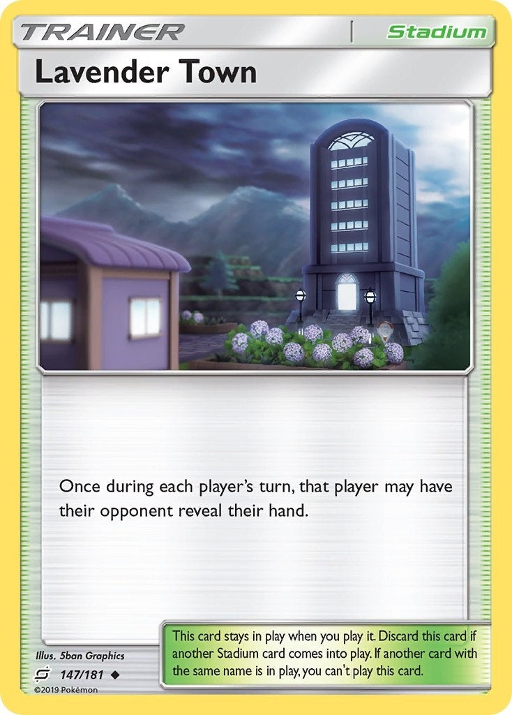 Image for Lavender Town (SM - Team Up) (147/181) - Pokemon