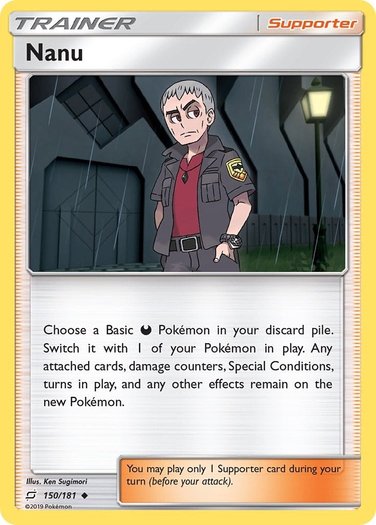Image for Nanu (SM - Team Up) (150/181) - Pokemon