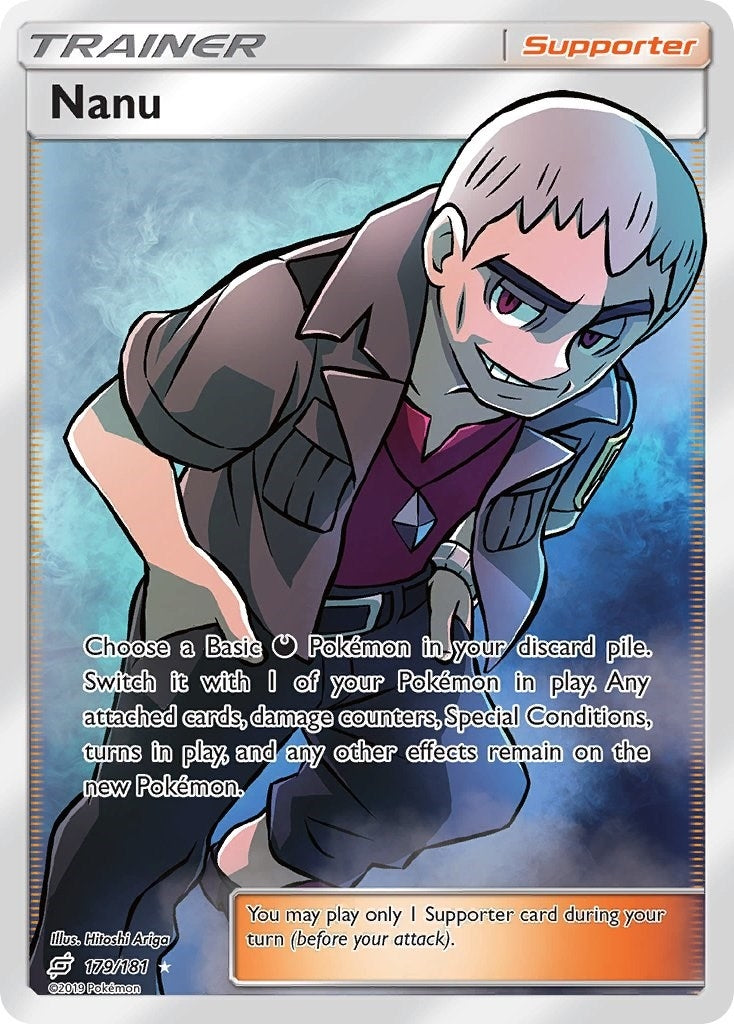 Image for Nanu (Full Art) (SM - Team Up) (179/181) - Pokemon