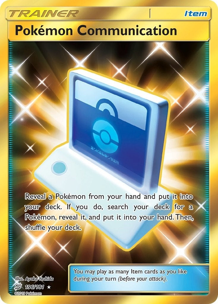 Image for Pokemon Communication (Secret) (SM - Team Up) (196/181) - Pokemon