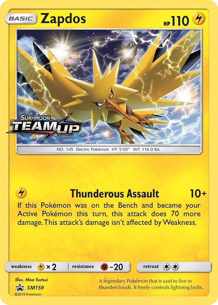 Image for Zapdos - SM159 (Prerelease) (SM Promos) (SM159) - Pokemon
