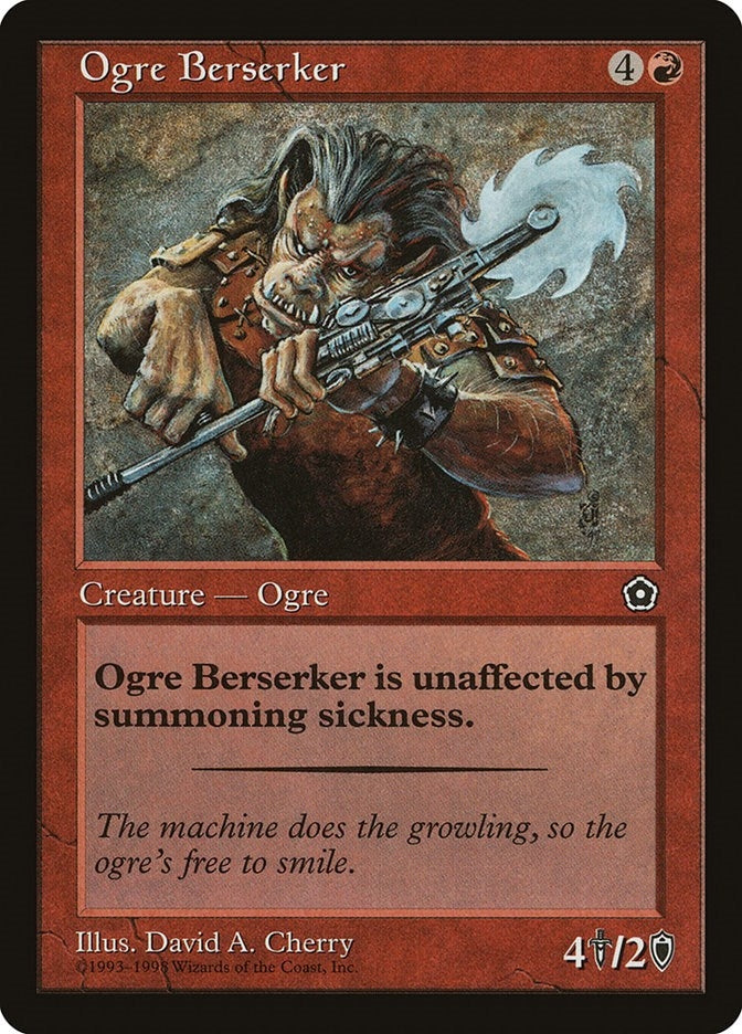 Image for Ogre Berserker (Portal Second Age) - Magic: The Gathering