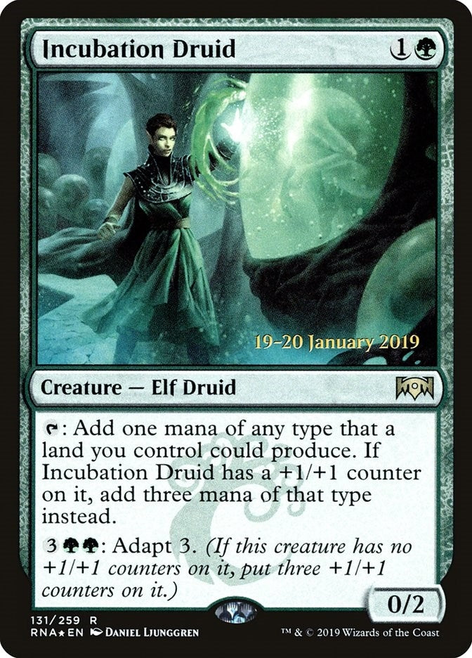 Image for Incubation Druid (Prerelease Cards) (131) - Magic: The Gathering