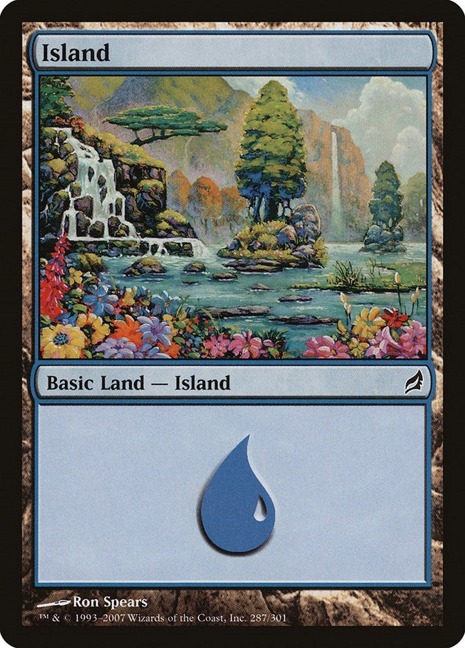 Image for Island (287) (Lorwyn) (287) - Magic: The Gathering