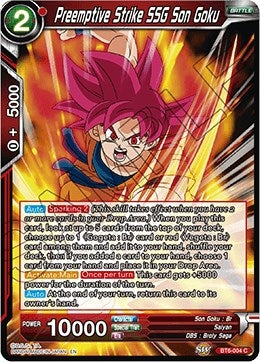 Image for Preemptive Strike SSG Son Goku (Destroyer Kings) (BT6-004) - Dragon Ball Super: Masters