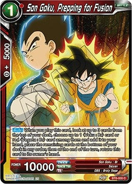 Image for Son Goku, Prepping for Fusion (Destroyer Kings) (BT6-005) - Dragon Ball Super: Masters