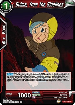 Image for Bulma, from the Sidelines (Destroyer Kings) (BT6-011) - Dragon Ball Super: Masters