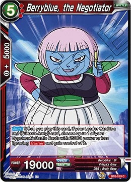 Image for Berryblue, the Negotiator (Destroyer Kings) (BT6-019) - Dragon Ball Super: Masters