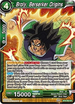 Image for Broly, Berserker Origins (Destroyer Kings) (BT6-062) - Dragon Ball Super: Masters