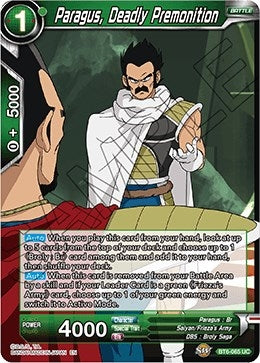 Image for Paragus, Deadly Premonition (Destroyer Kings) (BT6-065) - Dragon Ball Super: Masters