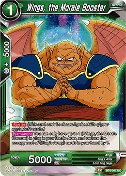Image for Wings, the Morale Booster (Destroyer Kings) (BT6-067) - Dragon Ball Super: Masters