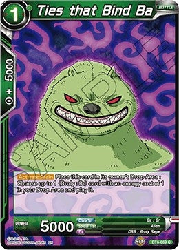 Image for Ties that Bind Ba (Destroyer Kings) (BT6-069) - Dragon Ball Super: Masters