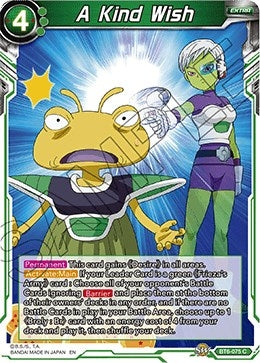 Image for A Kind Wish (Destroyer Kings) (BT6-075) - Dragon Ball Super: Masters