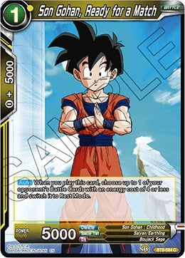 Image for Son Gohan, Ready for a Match (Destroyer Kings) (BT6-084) - Dragon Ball Super: Masters