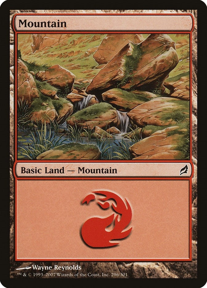 Image for Mountain (296) (Lorwyn) (296) - Magic: The Gathering
