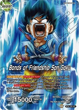 Image for Son Goku // Bonds of Friendship Son Goku (Destroyer Kings) (BT6-105) - Dragon Ball Super: Masters