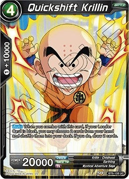Image for Quickshift Krillin (Destroyer Kings) (BT6-108) - Dragon Ball Super: Masters