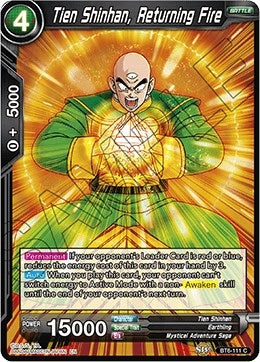 Image for Tien Shinhan, Returning Fire (Destroyer Kings) (BT6-111) - Dragon Ball Super: Masters
