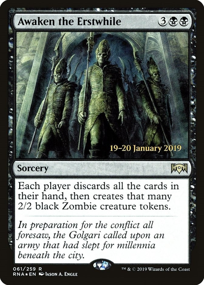 Image for Awaken the Erstwhile (Prerelease Cards) (61) - Magic: The Gathering