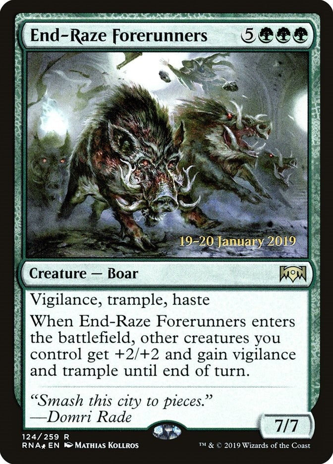 Image for End-Raze Forerunners (Prerelease Cards) (124) - Magic: The Gathering