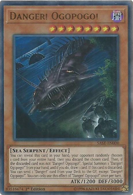 Image for Danger! Ogopogo! (Savage Strike) (SAST-EN000) - YuGiOh