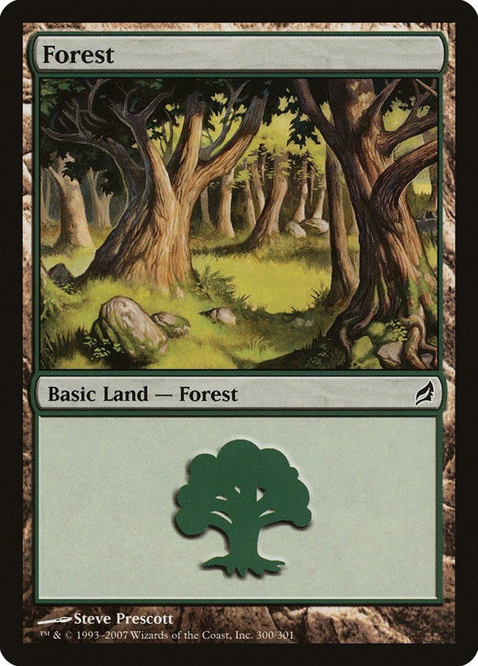 Image for Forest (300) (Lorwyn) (300) - Magic: The Gathering