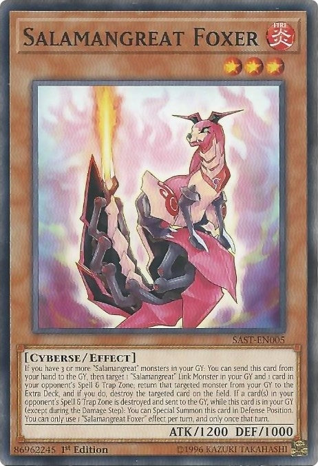 Image for Salamangreat Foxer (Savage Strike) (SAST-EN005) - YuGiOh