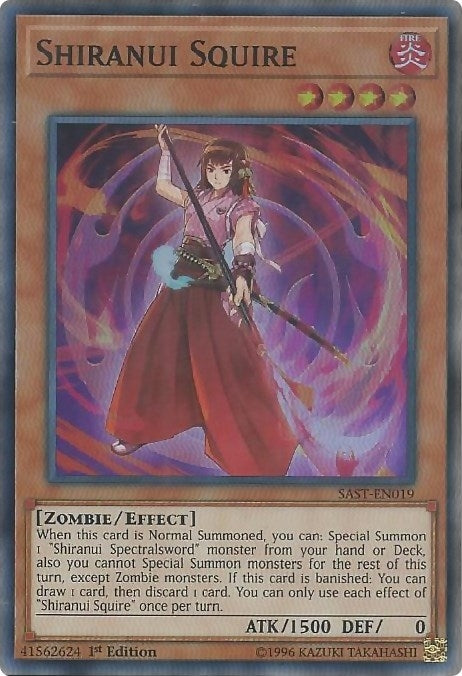 Image for Shiranui Squire (Savage Strike) (SAST-EN019) - YuGiOh