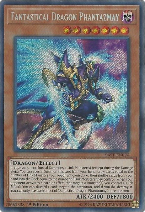 Image for Fantastical Dragon Phantazmay (Savage Strike) (SAST-EN020) - YuGiOh