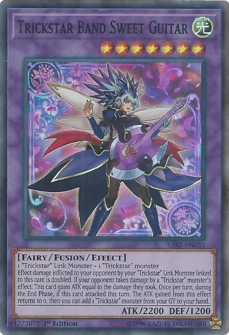 Image for Trickstar Band Sweet Guitar (Savage Strike) (SAST-EN033) - YuGiOh