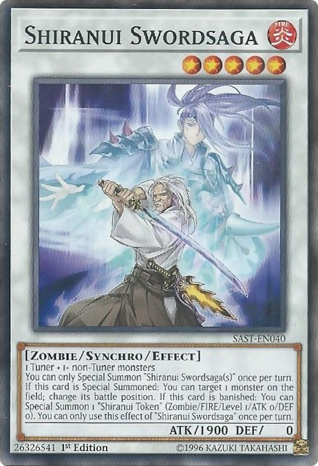Image for Shiranui Swordsaga (Savage Strike) (SAST-EN040) - YuGiOh