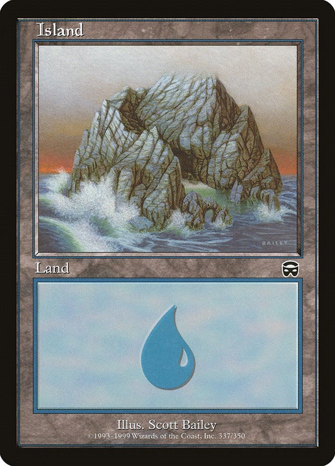 Image for Island (337) (Mercadian Masques) (337) - Magic: The Gathering