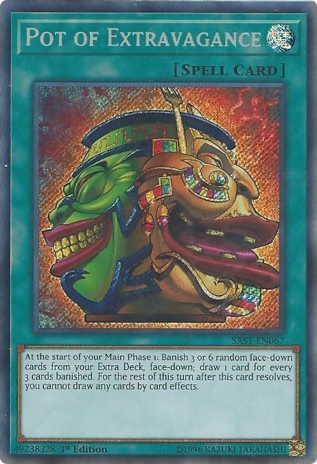 Image for Pot of Extravagance (Savage Strike) (SAST-EN067) - YuGiOh
