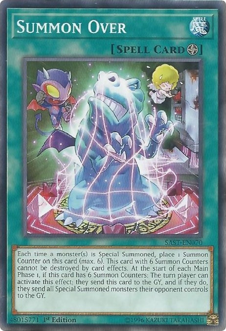 Image for Summon Over (Savage Strike) (SAST-EN070) - YuGiOh