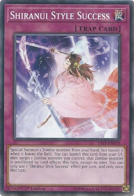 Image for Shiranui Style Success (Savage Strike) (SAST-EN074) - YuGiOh