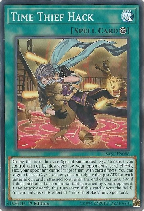 Image for Time Thief Hack (Savage Strike) (SAST-EN086) - YuGiOh