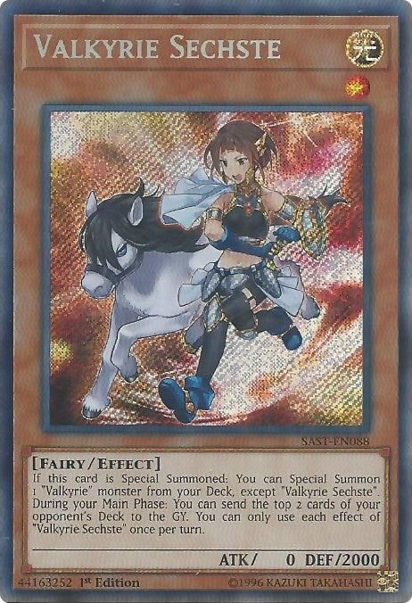 Image for Valkyrie Sechste (Savage Strike) (SAST-EN088) - YuGiOh