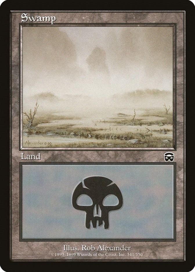 Image for Swamp (341) (Mercadian Masques) (341) - Magic: The Gathering