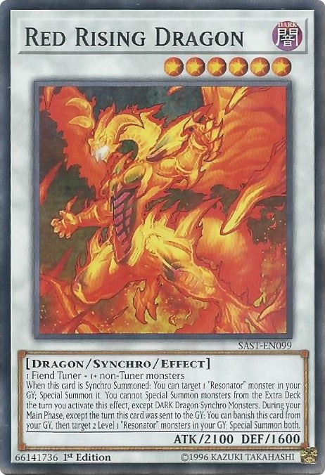 Image for Red Rising Dragon (Savage Strike) (SAST-EN099) - YuGiOh