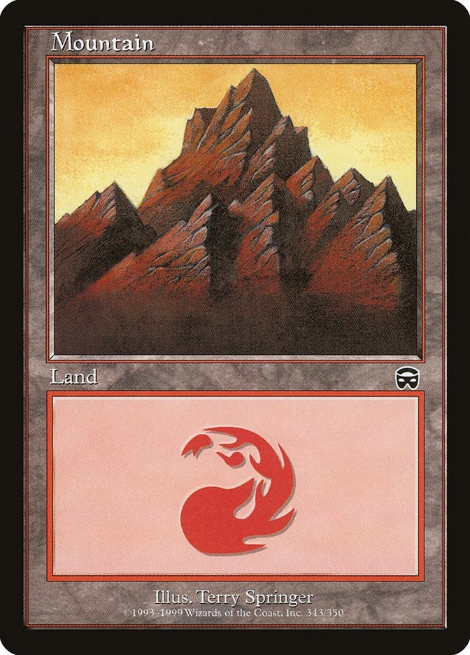 Image for Mountain (343) (Mercadian Masques) (343) - Magic: The Gathering