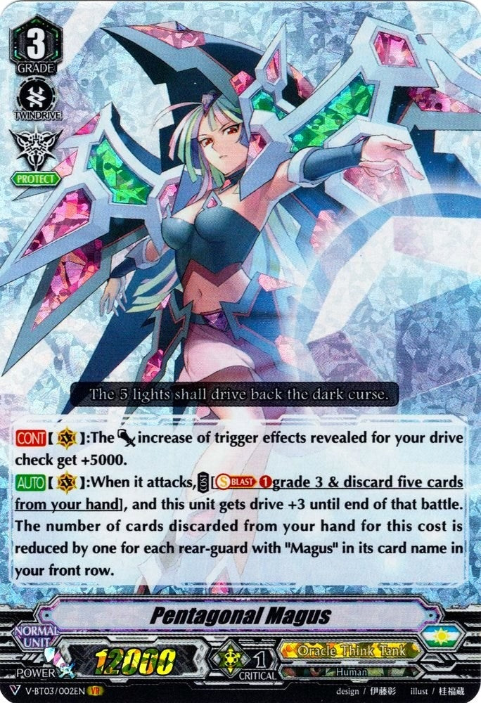 Image for Pentagonal Magus (V-BT03: Miyaji Academy CF Club) (V-BT03/002EN) - Cardfight Vanguard