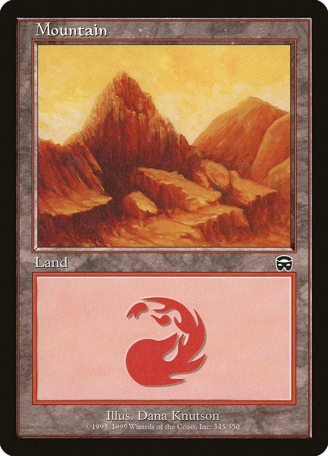 Image for Mountain (345) (Mercadian Masques) (345) - Magic: The Gathering