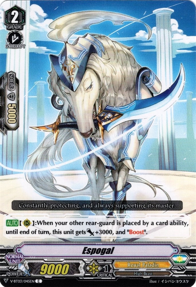 Image for Espogal (V-BT03: Miyaji Academy CF Club) (V-BT03/045EN) - Cardfight Vanguard