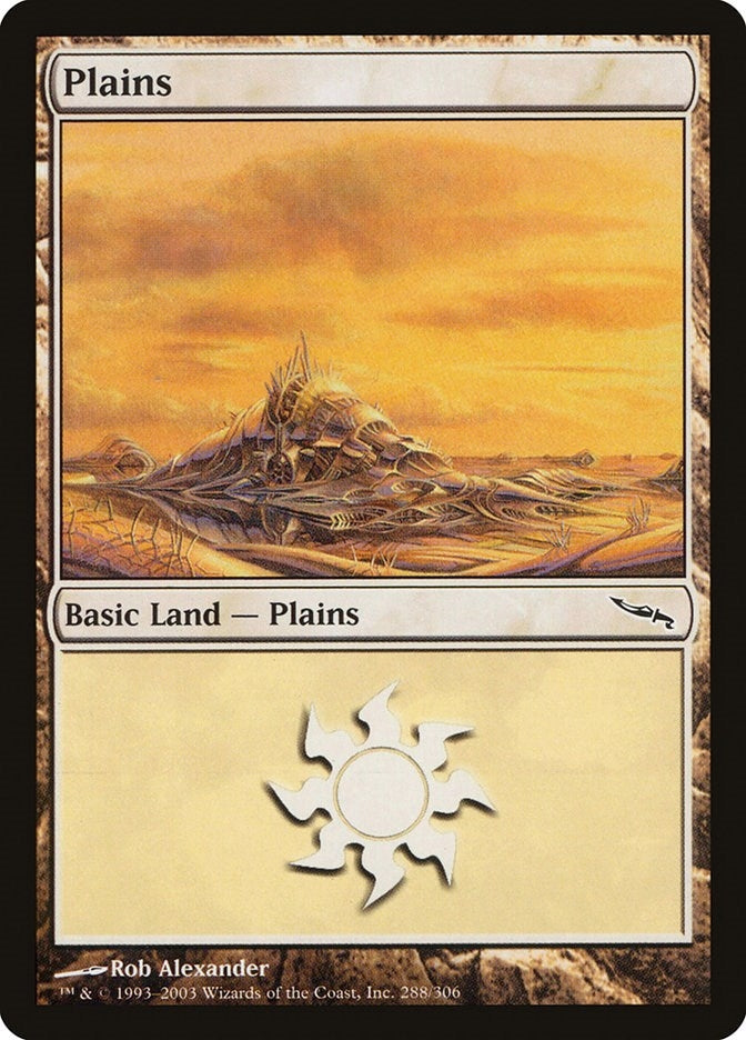 Image for Plains (288) (Mirrodin) (288) - Magic: The Gathering