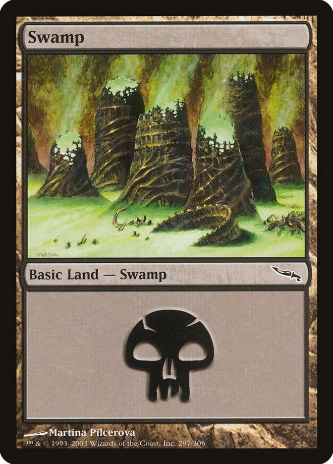 Image for Swamp (297) (Mirrodin) (297) - Magic: The Gathering