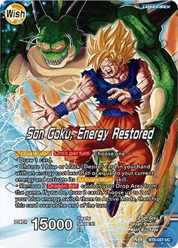 Image for Dende // Son Goku, Energy Restored (Destroyer Kings) (BT6-027) - Dragon Ball Super: Masters