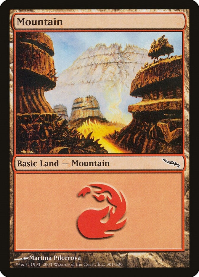 Image for Mountain (301) (Mirrodin) (301) - Magic: The Gathering