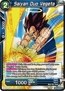 Image for Saiyan Duo Vegeta (Destroyer Kings) (BT6-034) - Dragon Ball Super: Masters