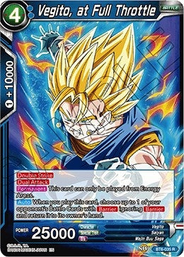 Image for Vegito, at Full Throttle (Destroyer Kings) (BT6-035) - Dragon Ball Super: Masters