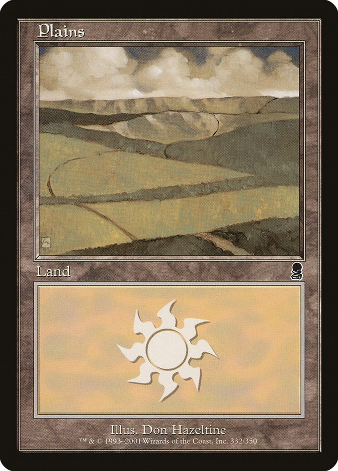 Image for Plains (332) (Odyssey) (332) - Magic: The Gathering